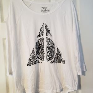 Death Hallows 3/4 sleeve shirt